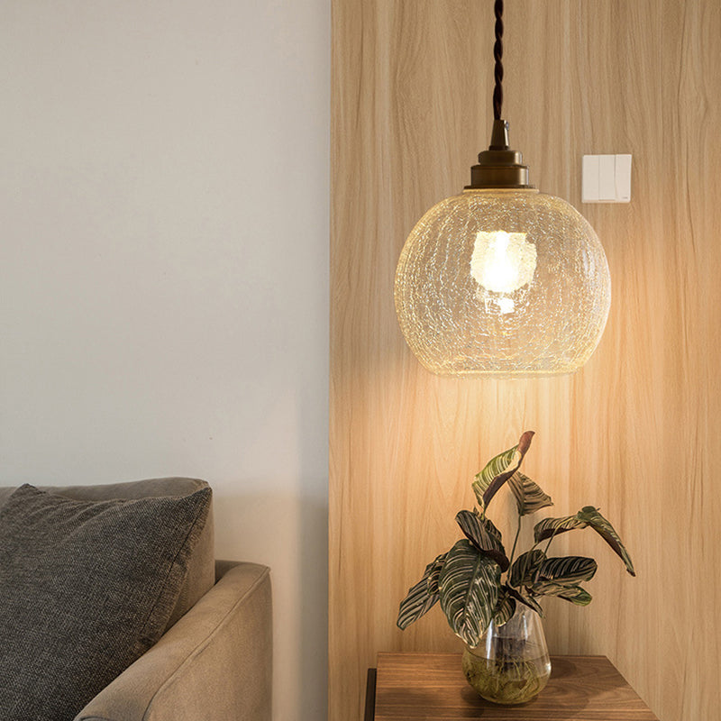 Hanglamp Kristalglas Transparant Scandinavisch Retro E27 15cm LED Eetkamer Woonkamer Minimalistisch | Restfield