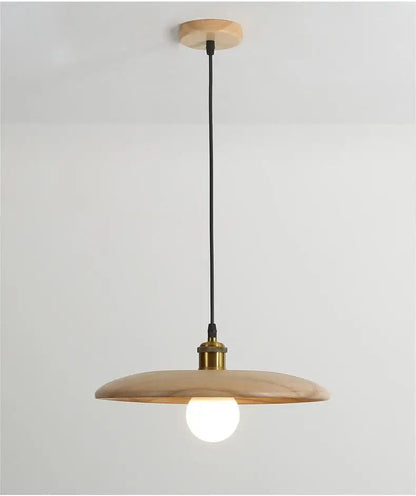 Wooden Pendant Lighting, Rustic Charm