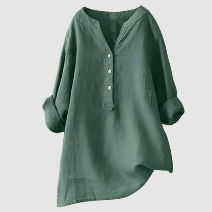 Airy Linen Top