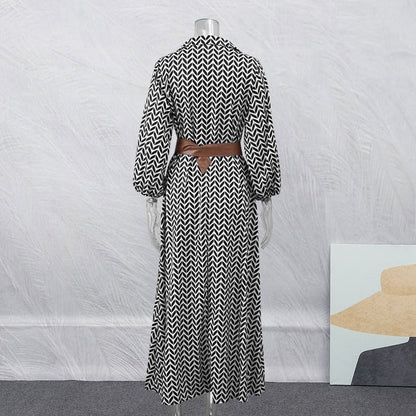 Carlotta™ Elegant long dress in retro style