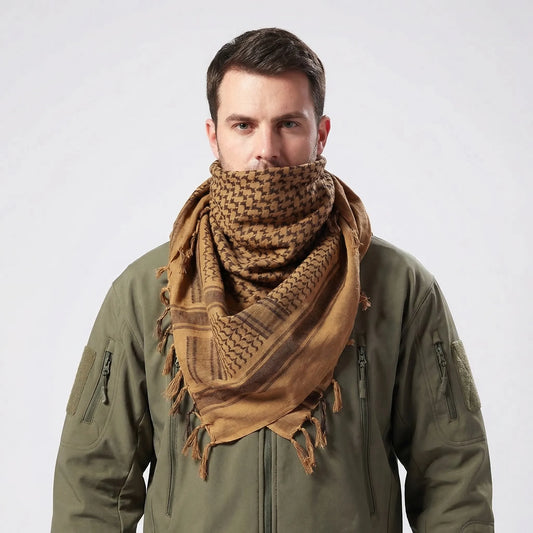 Dunescarf - Tactical Desert Head And Neck Wrap  Desert Sun Protection