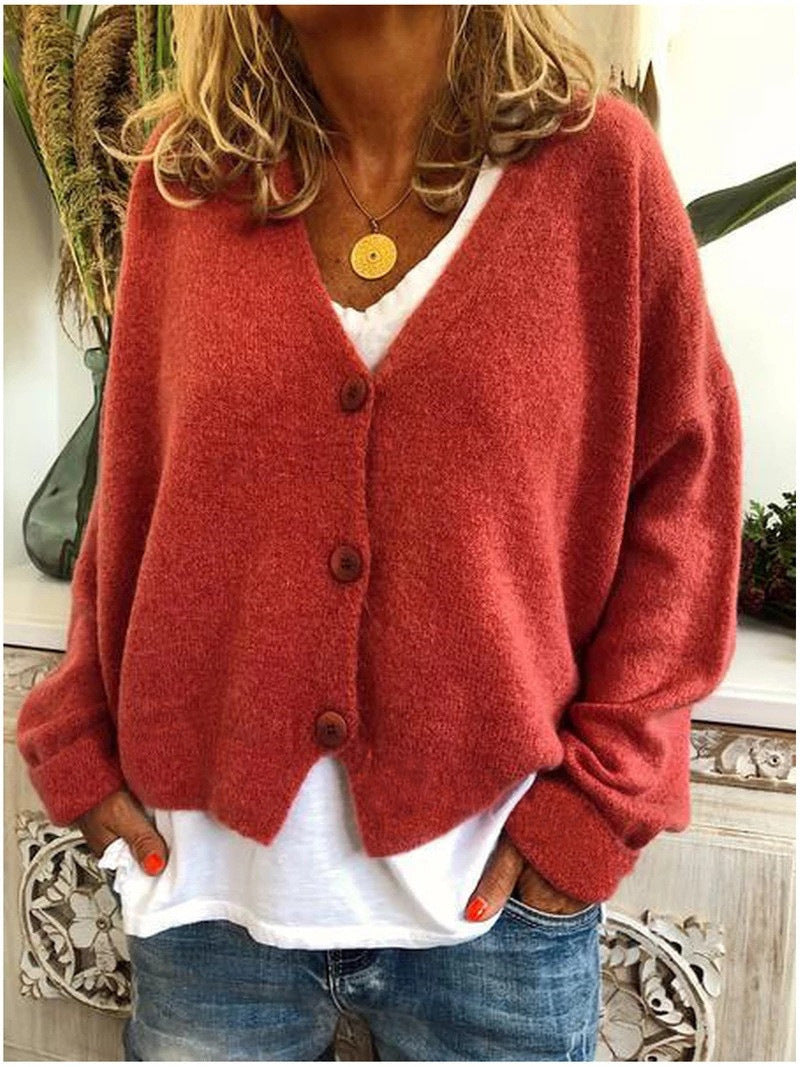 Elisa – Women’s Classic Knit Cardigan