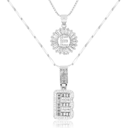 GemLetter Ketting - Initiaal Hanger met Luxe Glans