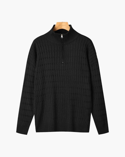 Chaplin Cable Knit Half-Zip