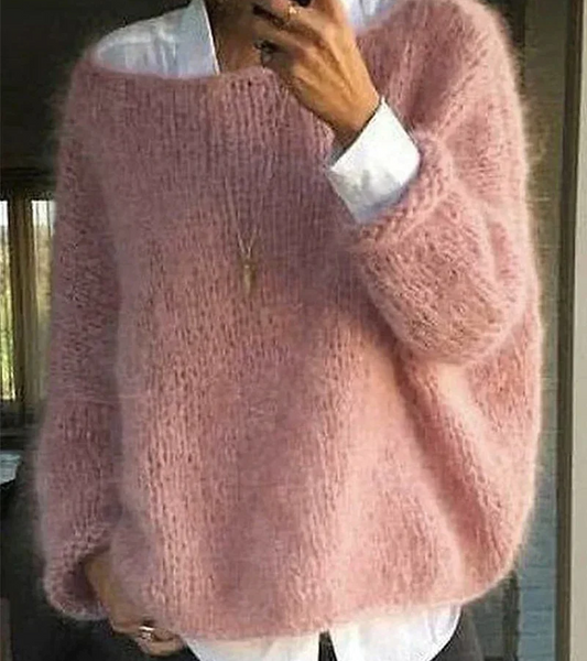 Damen Oversize Strickpullover – Kuschelig, Modern & Zeitlos