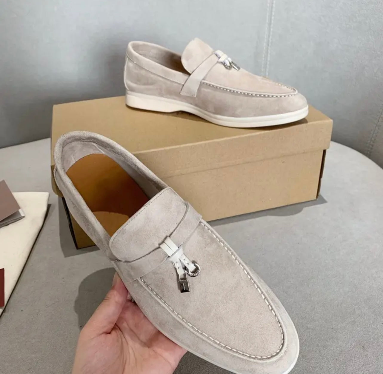 ATELIER FES | Siya Suède Loafers