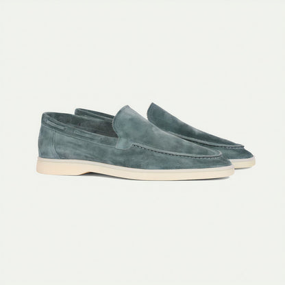 Men’s Suede Loafers – Elegant Comfortable Classic Slip On Smart Casual Versatile Footwear