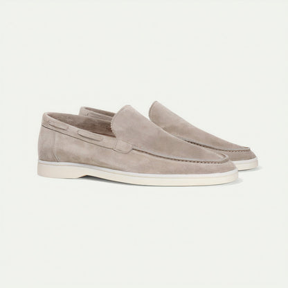 Men’s Suede Loafers – Elegant Comfortable Classic Slip On Smart Casual Versatile Footwear
