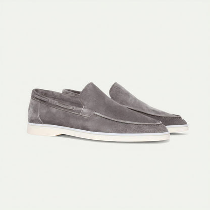 Men’s Suede Loafers – Elegant Comfortable Classic Slip On Smart Casual Versatile Footwear