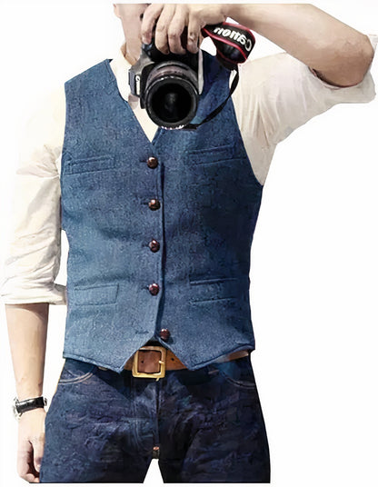 Edward | Classic Button Up Dress Vest