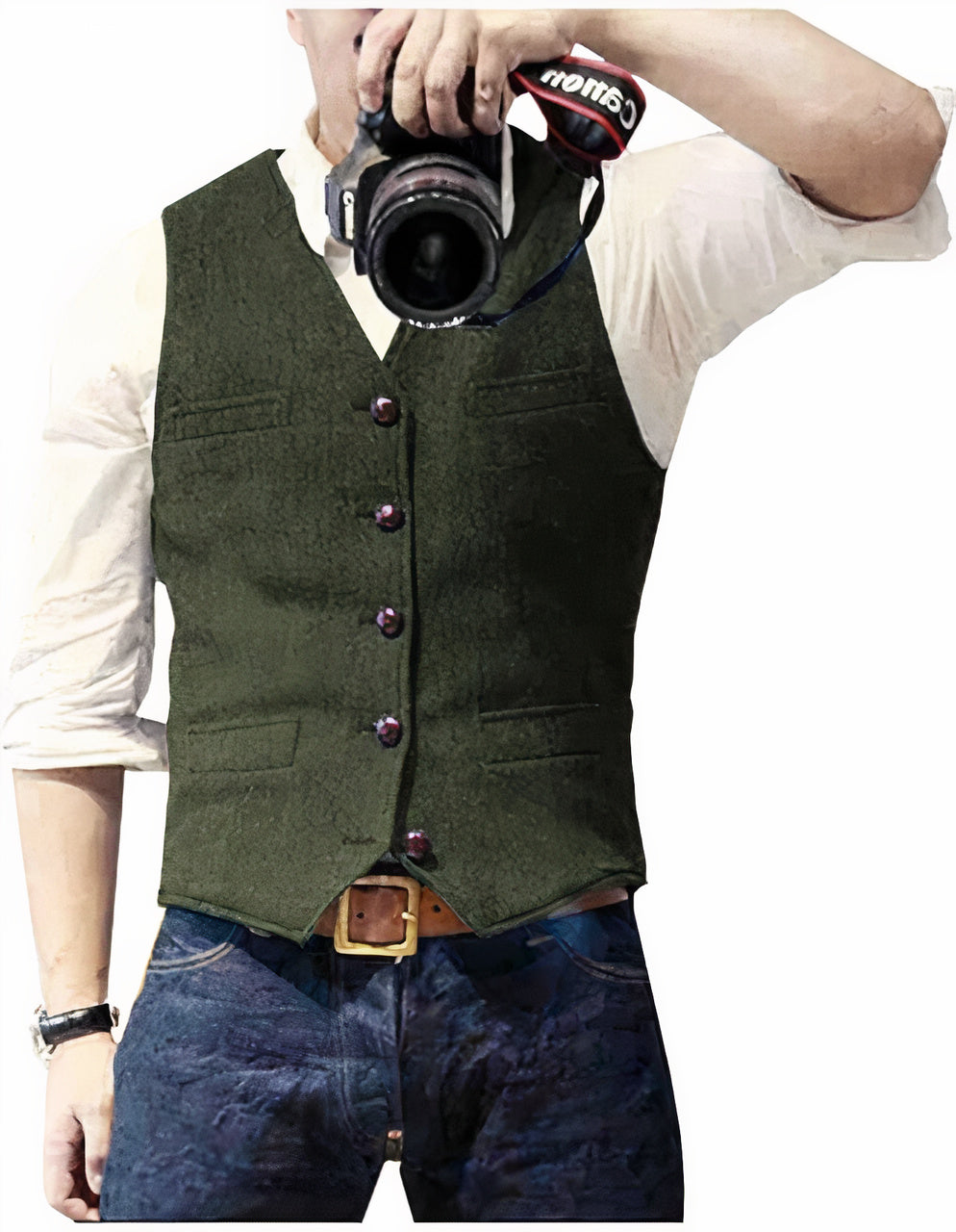 Edward | Classic Button Up Dress Vest