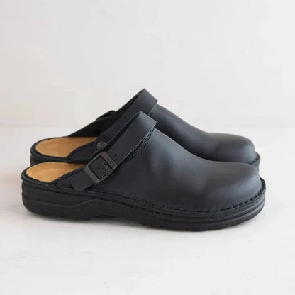 Iker | stylish Men Leather Slipper Clogs