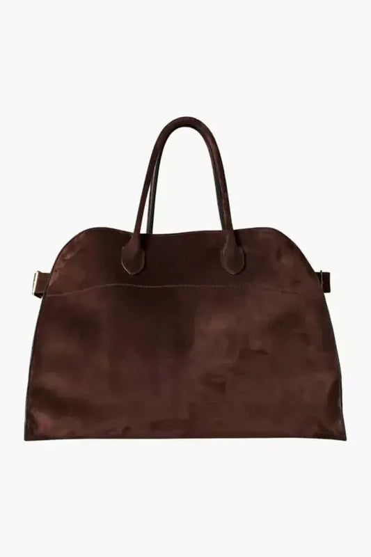 Borsa a mano donna grande in pelle capiente borsa viaggio weekend elegante