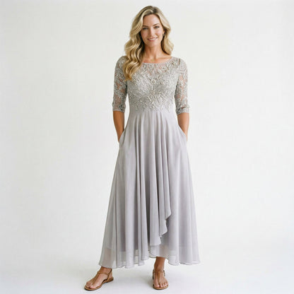 Elegant Lace Wedding Guest Dress for Formal Occasions