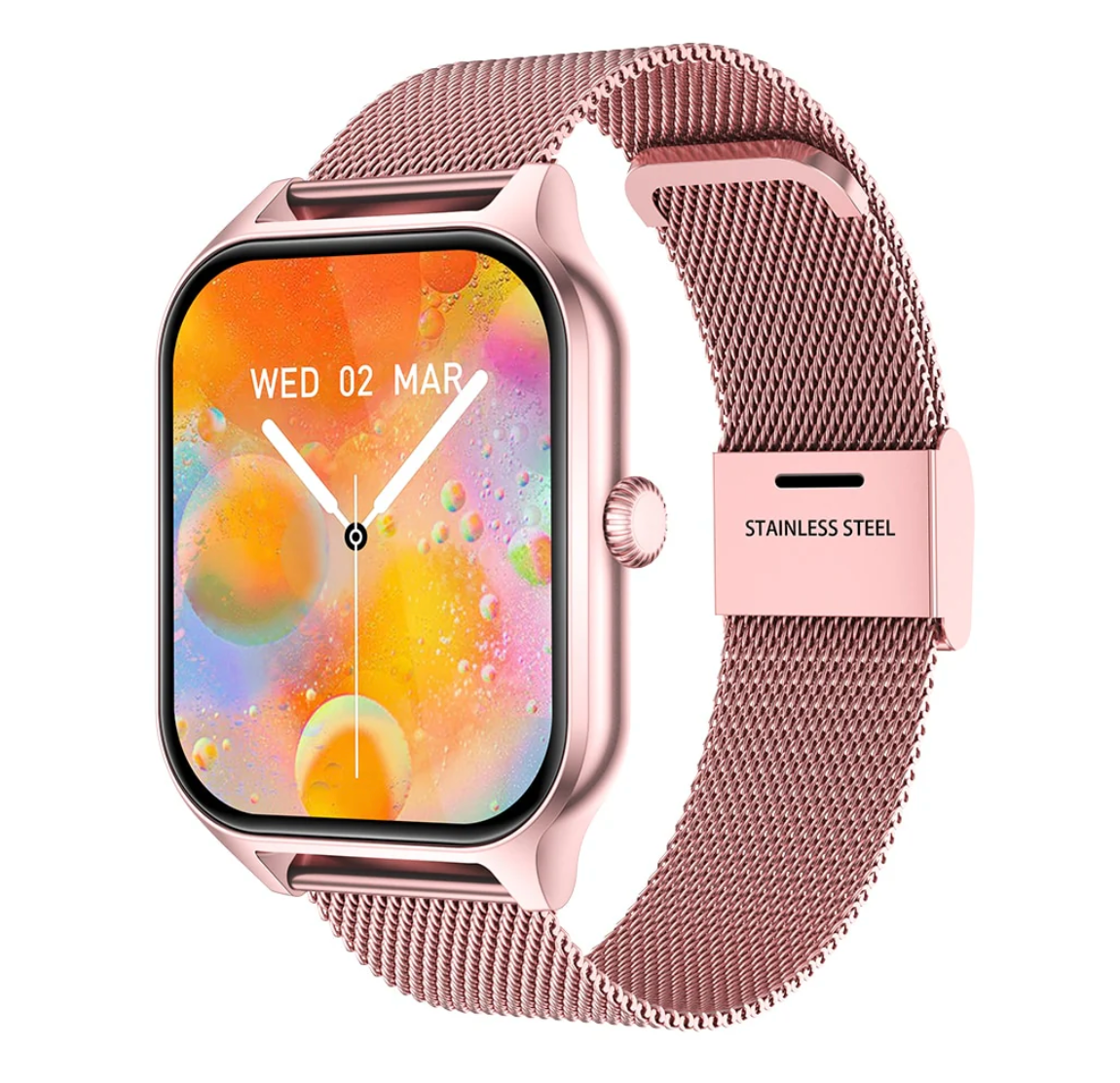 Elegant smartwatch with health and activity tracking for women - Aivee