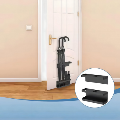 Space-Saving Wall-Mounted Umbrella Organizer