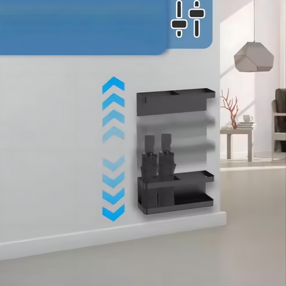 Space-Saving Wall-Mounted Umbrella Organizer