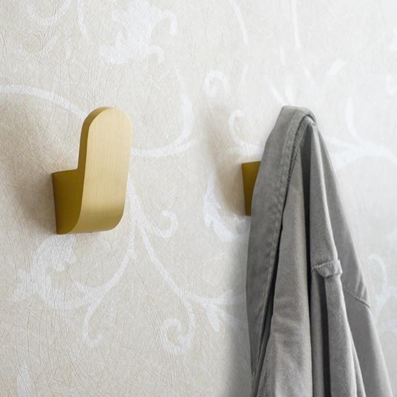 Elegante Wandhaken Aus Goldenem Messing – Stilvolle Aufbewahrung Für Ihr Zuhause 5