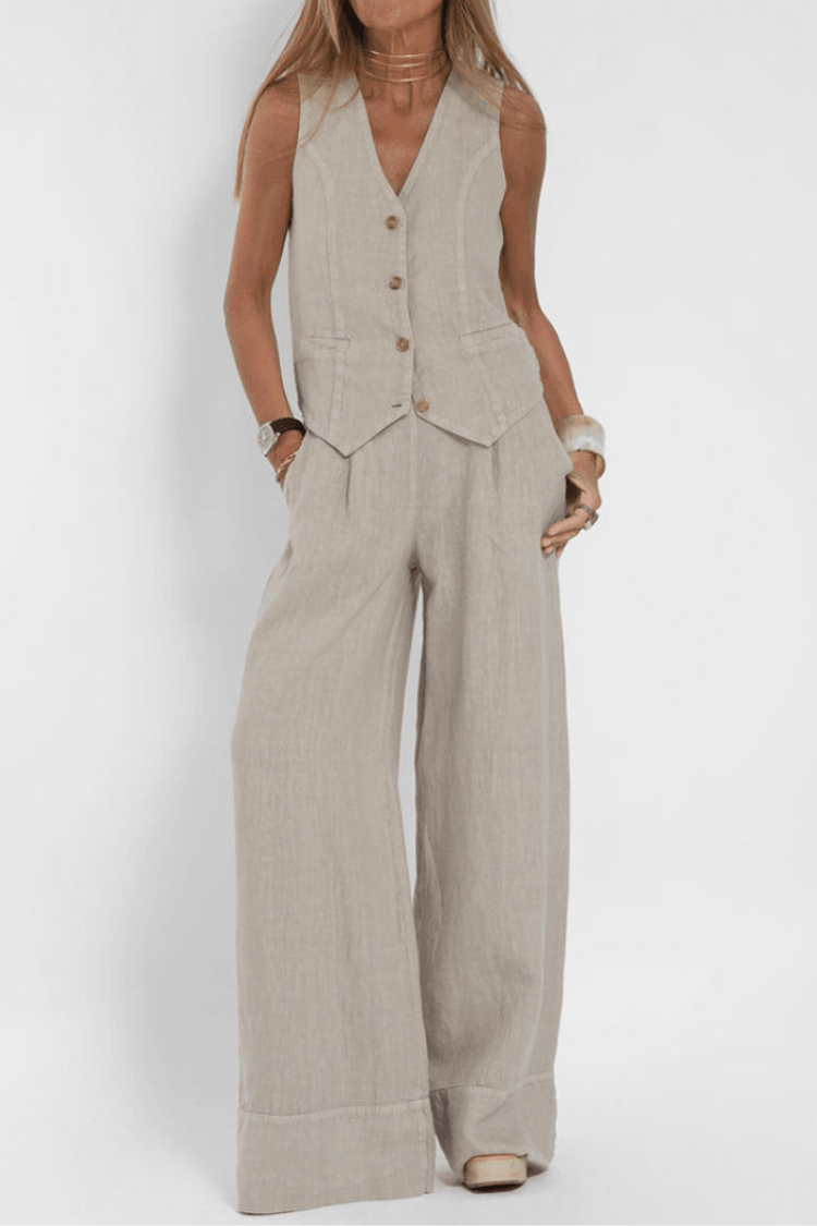 Elegante Zomerset | Tweedelige Outfit voor Vrouwen 0