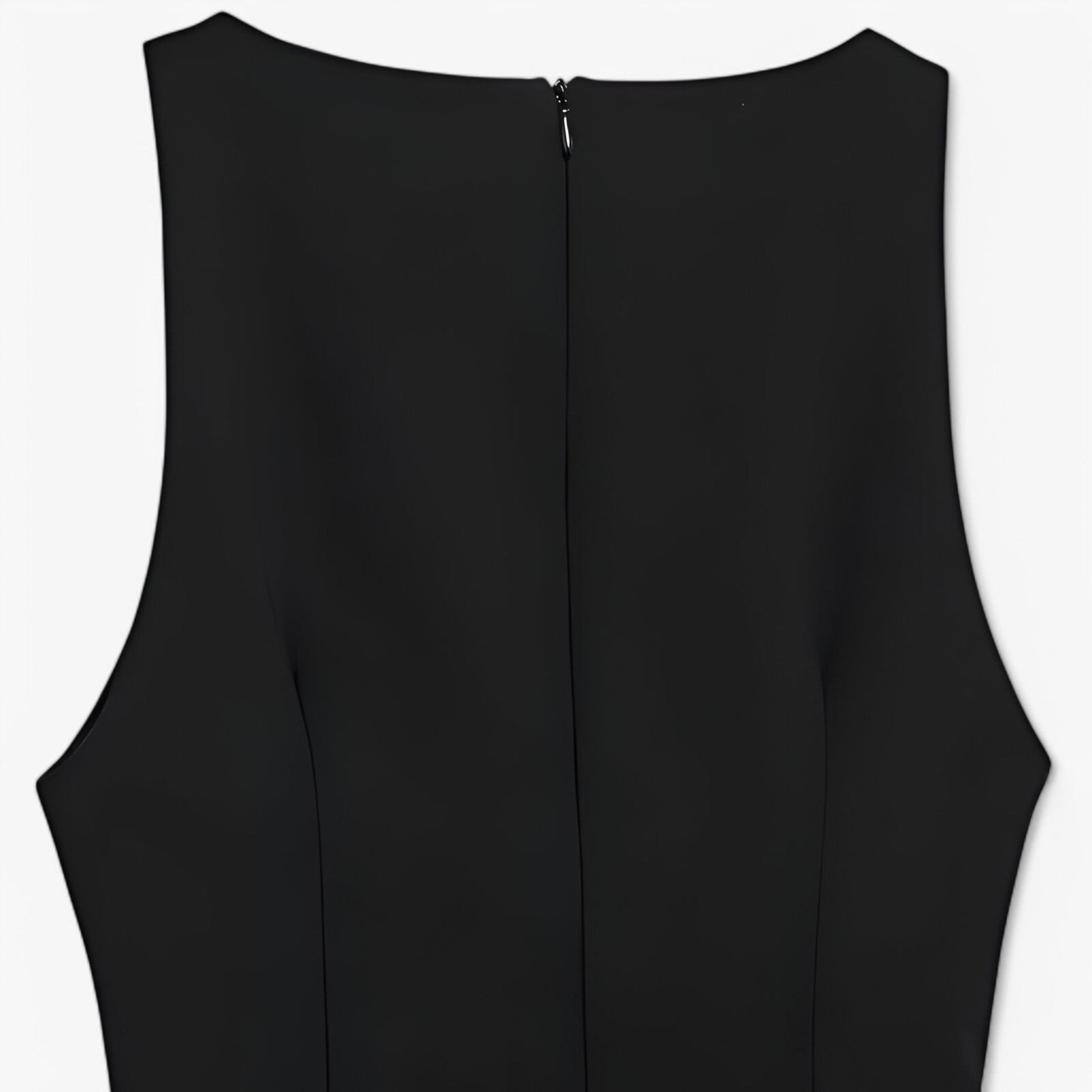 Elegantes Damen Mini-Kleid mit Federn 3
