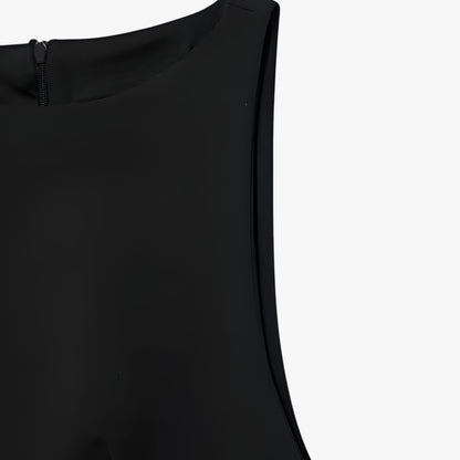 Elegantes Damen Mini-Kleid mit Federn 6