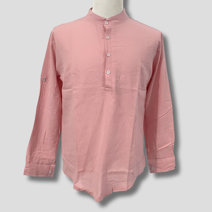 Elegantes Herren-Leinenhemd für den Sommer mit atmungsaktivem Material | Bequemes Casual-Shirt für warme Tage 4