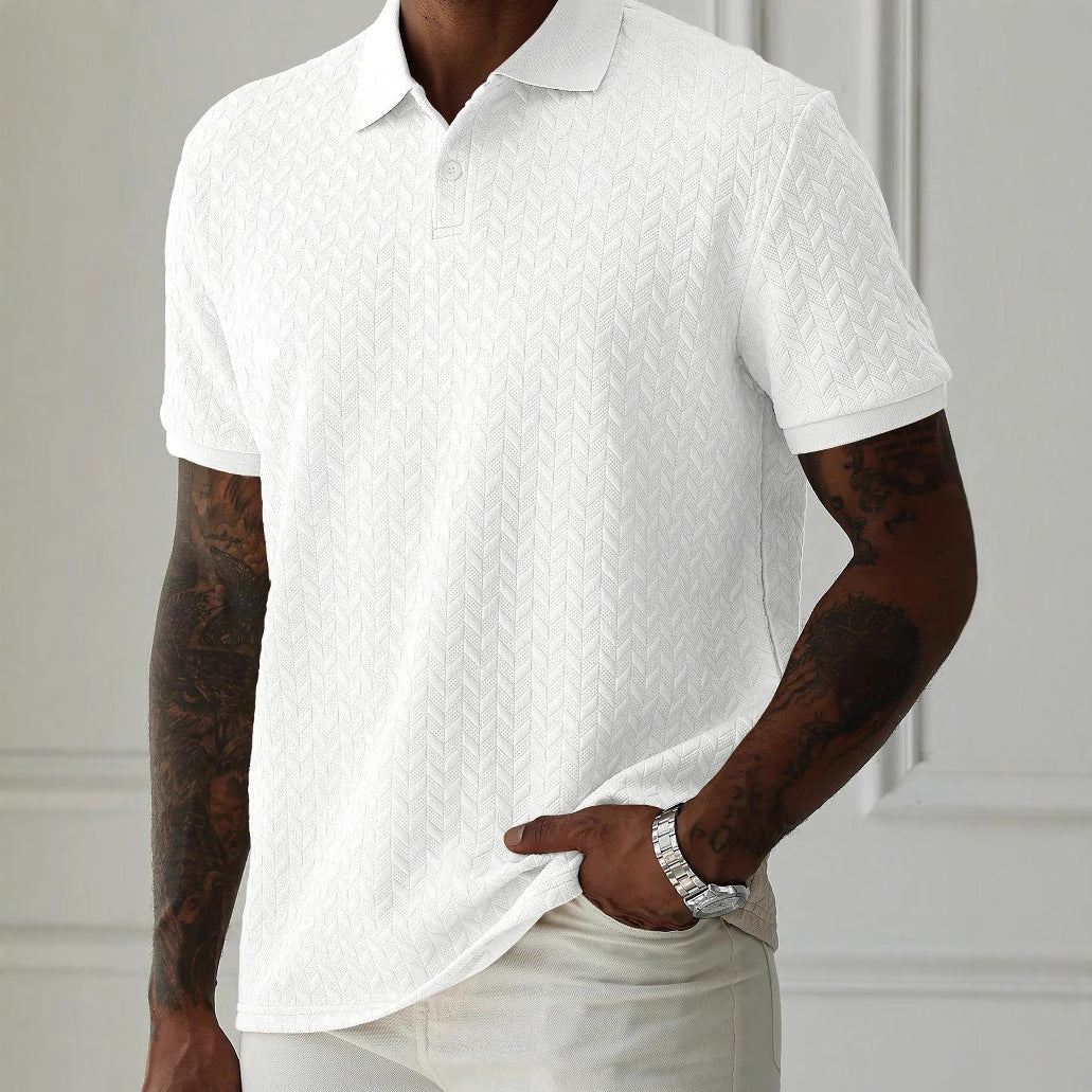 Elegantes Herren Poloshirt mit Atmungsaktiver Baumwollmischung | Stilvolles Design für Komfort und Vielseitigkeit 4