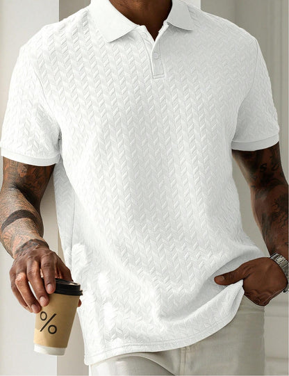Elegantes Herren Poloshirt mit Atmungsaktiver Baumwollmischung | Stilvolles Design für Komfort und Vielseitigkeit 8