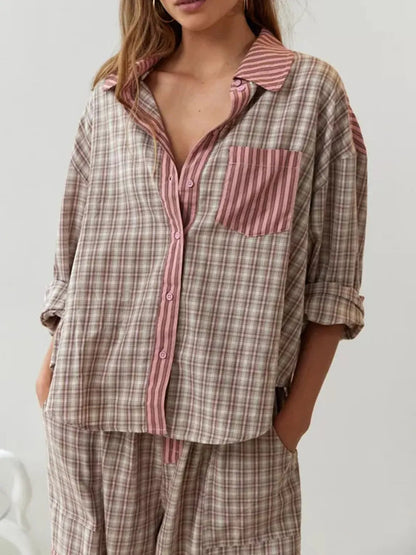 Elena | Zachte katoenen pyjamaset 2