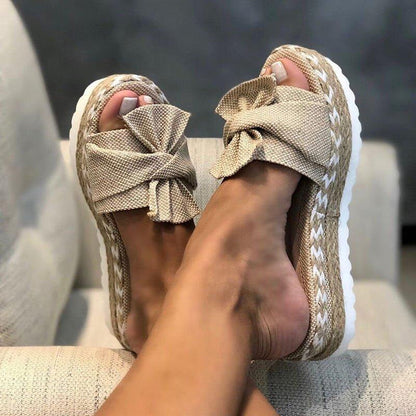 Elettra – Sandali Ortopedici con Fiocco Eleganti Donna 0