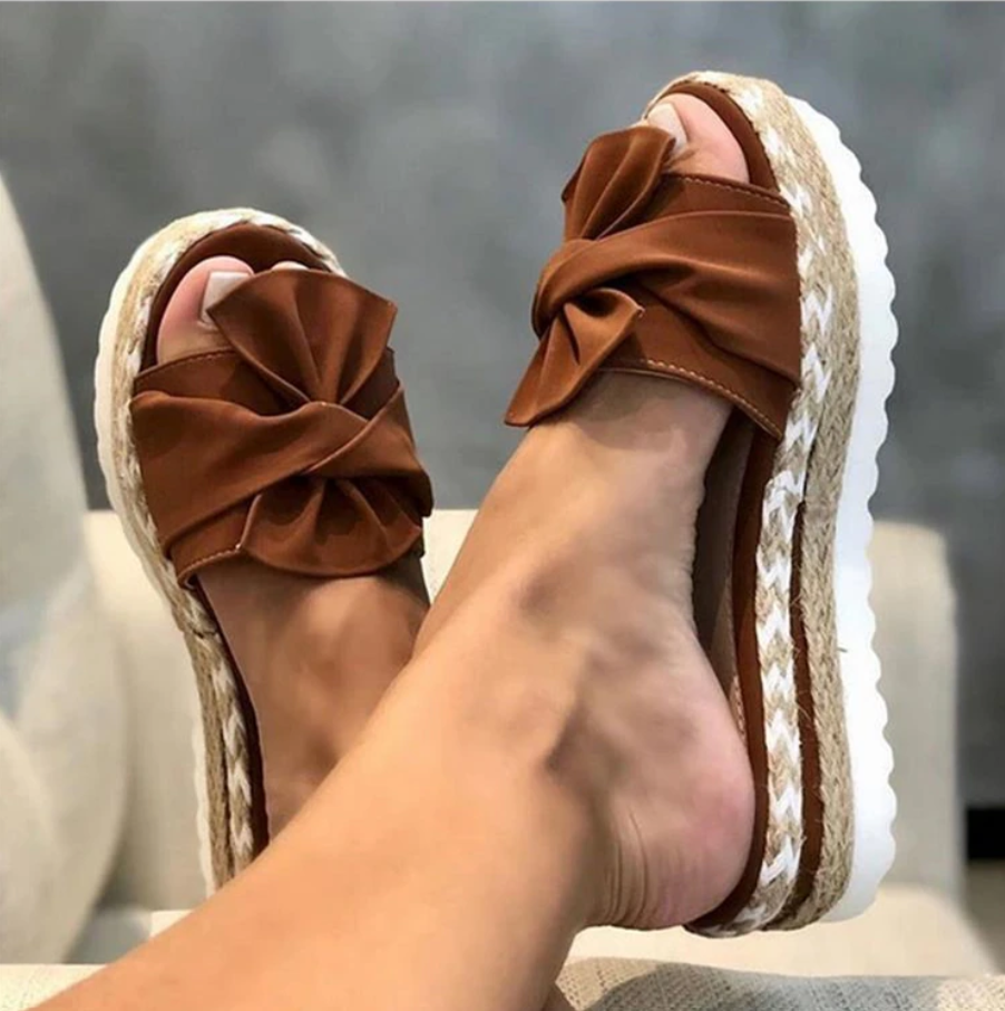 Elettra – Sandali Ortopedici con Fiocco Eleganti Donna 4