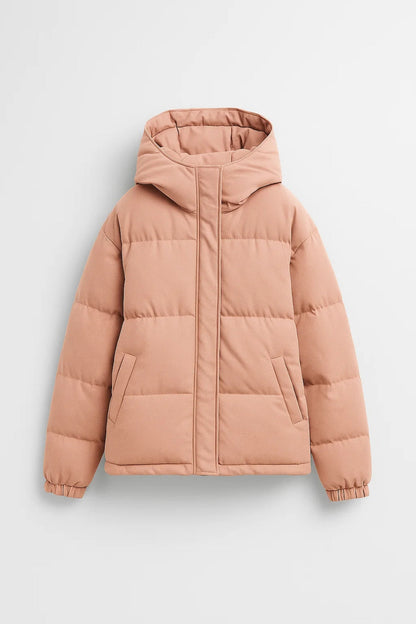 Eline Damesjas Winter | Gevoerde Pufferjas Met Capuchon 2