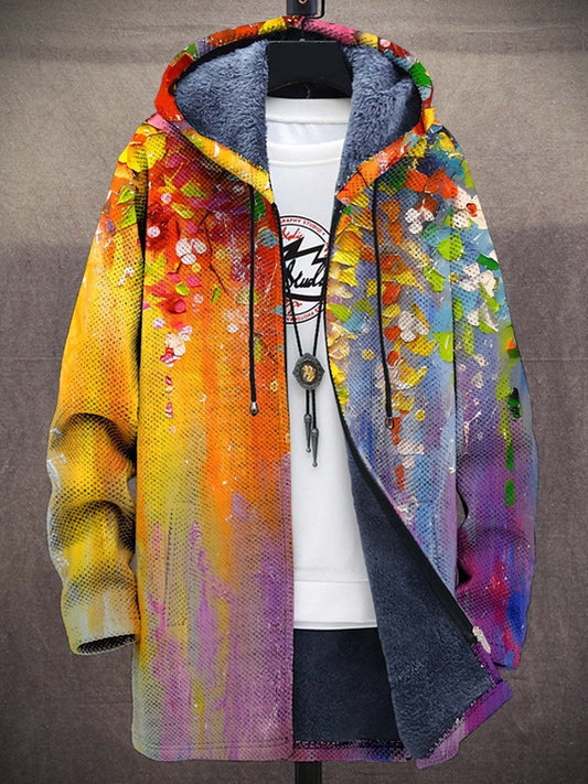 Elouera™ - Luxusní umělecky inspirovaná mikina s kapucí na zip