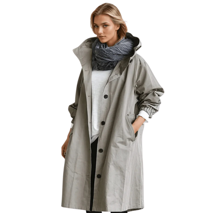 Elyna | Women's windproof and waterproof trench coat | Elegant