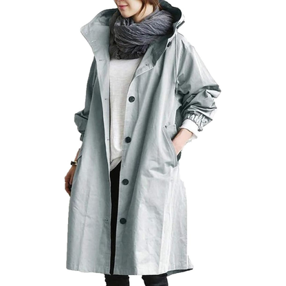 Elyna | Women's windproof and waterproof trench coat | Elegant
