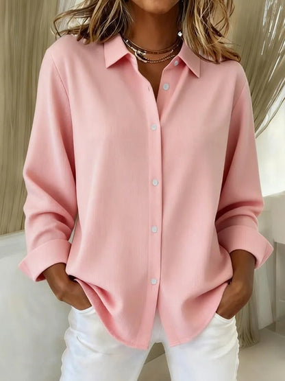 Tove - Elegant bluse med knappliste