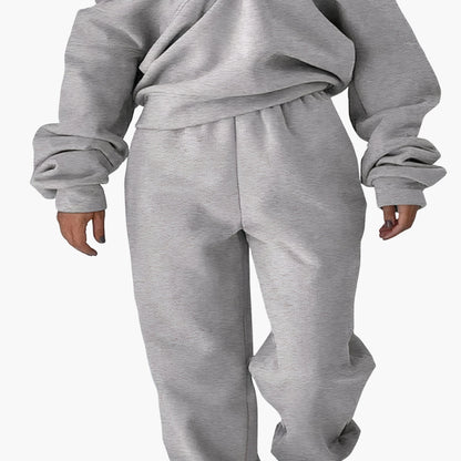 Elowina – Damen Trainingsanzug Set Mit Halb Reißverschluss Sweatshirt