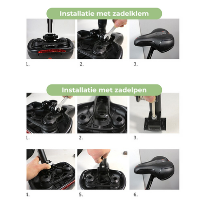 Komfortabler Ergonomischer Fahrradsattel für Schmerzfreies Fahren