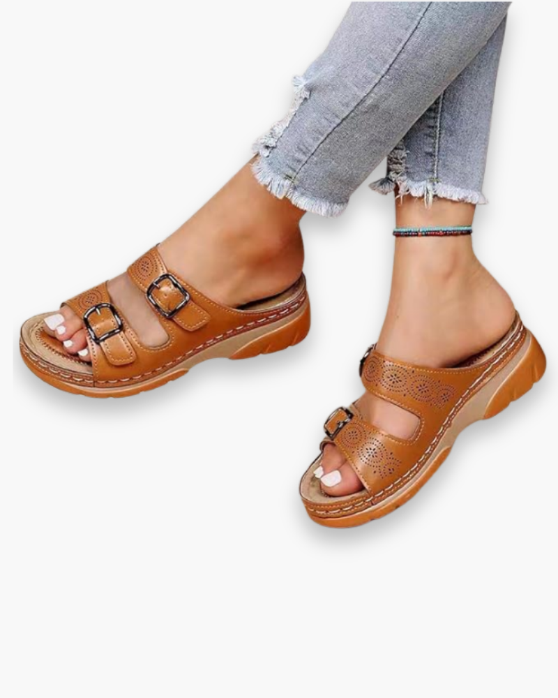 Women’s Elegant Sandals Breathable Adjustable Comfortable Summer Footwear Timeless Everyday Style