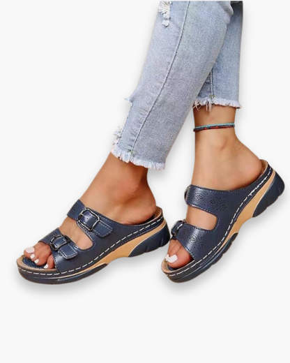 Women’s Elegant Sandals Breathable Adjustable Comfortable Summer Footwear Timeless Everyday Style