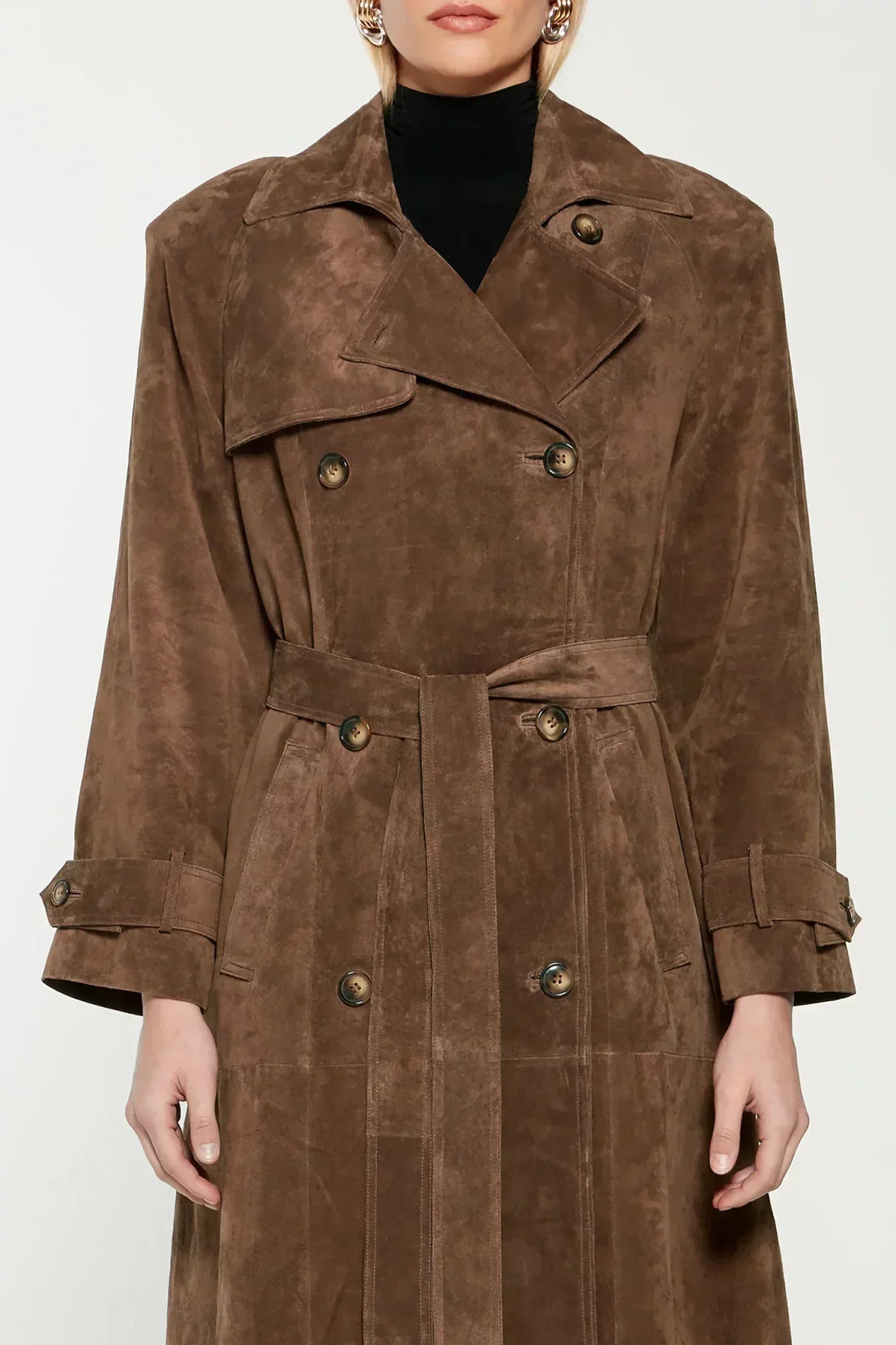 Atelier Fes | Suède Trenchcoat