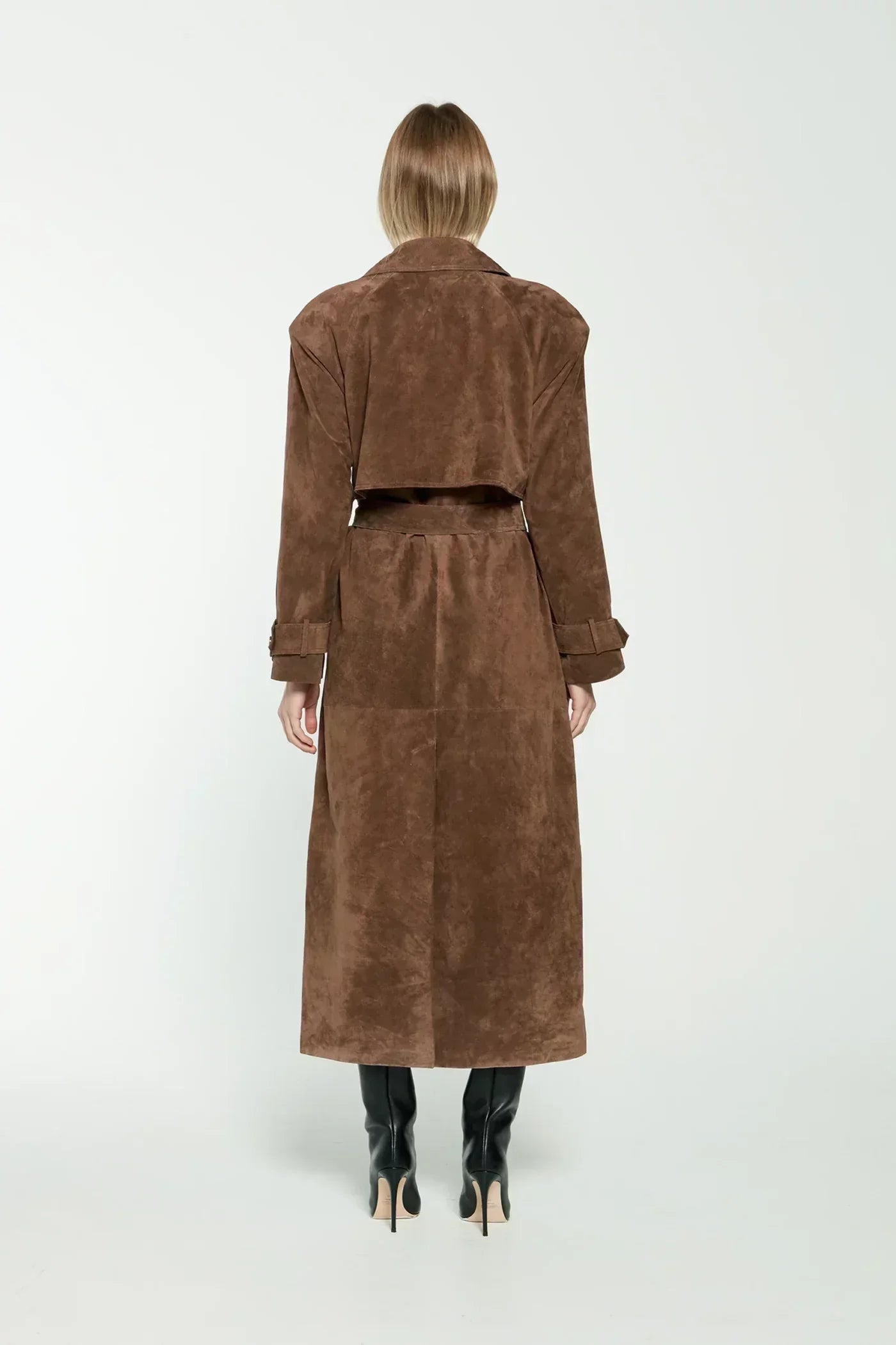Atelier Fes | Suède Trenchcoat