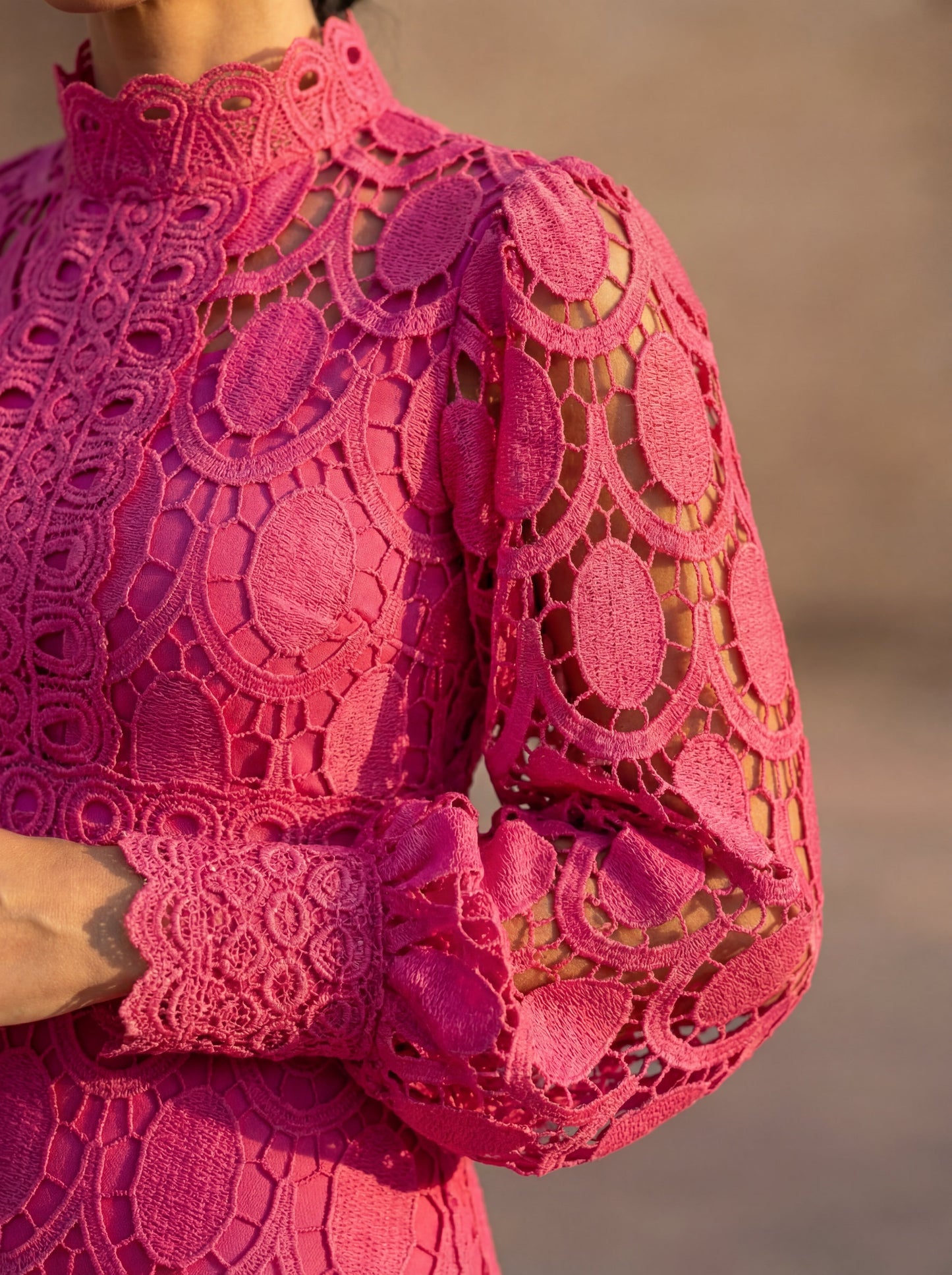 Velmora™ – Lace Elegance Dress