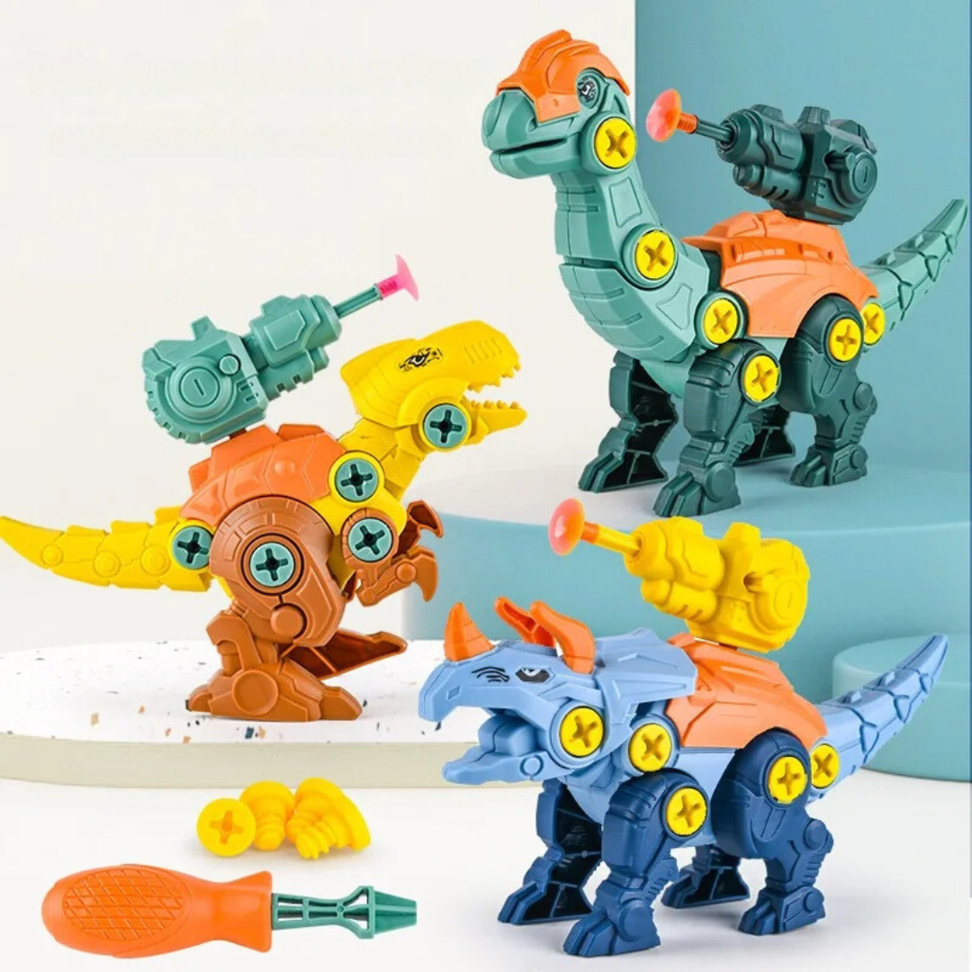 DinoBuild – Dinosaur Bouwset met Schroevendraaier