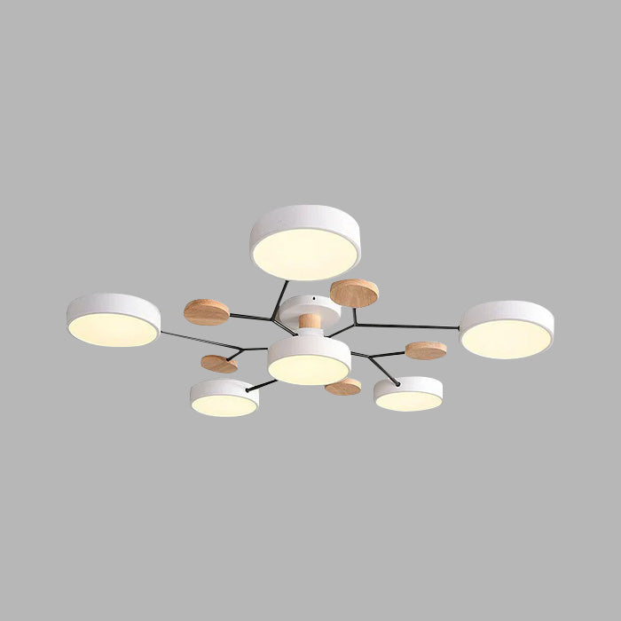LED Lustr Moderní | Vícebodové Stropní Svítidlo
