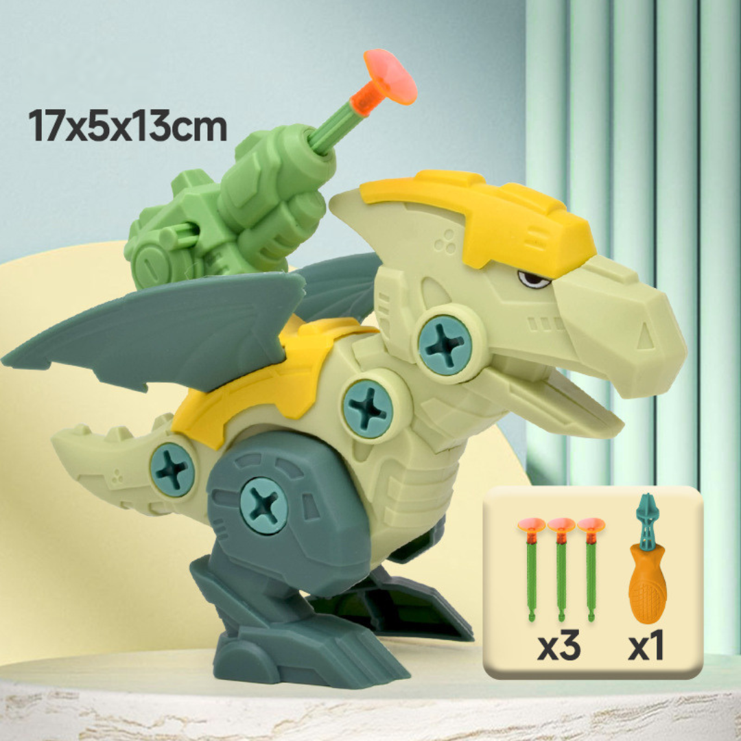 DinoBuild – Dinosaur Bouwset met Schroevendraaier