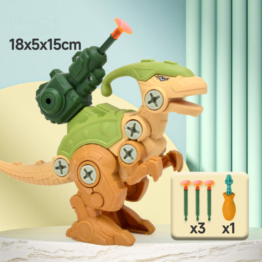 DinoBuild – Dinosaur Bouwset met Schroevendraaier