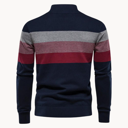 Duval Paris™ | Pull à fermeture éclair quart de longueur Burk