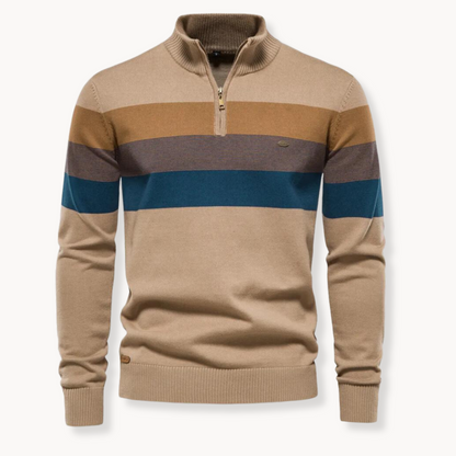Duval Paris™ | Pull à fermeture éclair quart de longueur Burk