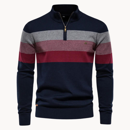 Duval Paris™ | Pull à fermeture éclair quart de longueur Burk
